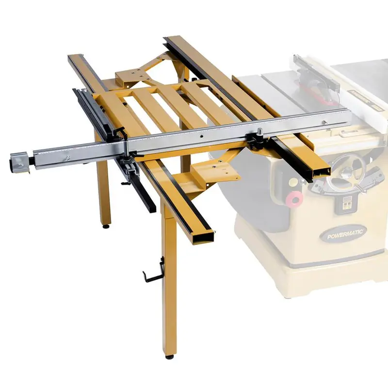 Powermatic 1794860K Aluminum Telescoping Cross-Cut Sliding Table Attachment 1