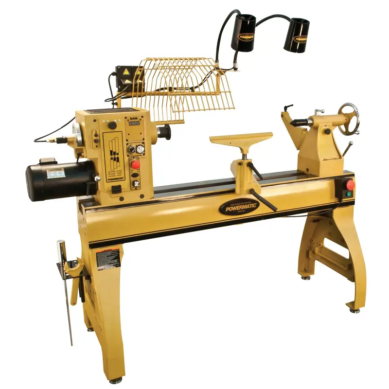 Powermatic 4224B Lathe W/ Lamp Kit 3Hp 3Ph 220V - 1794224K 1
