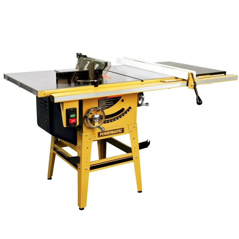 Powermatic 64B 1-3/4-Hp 115/230V 50" Fence W/ Quick Release Riveting Knife 1