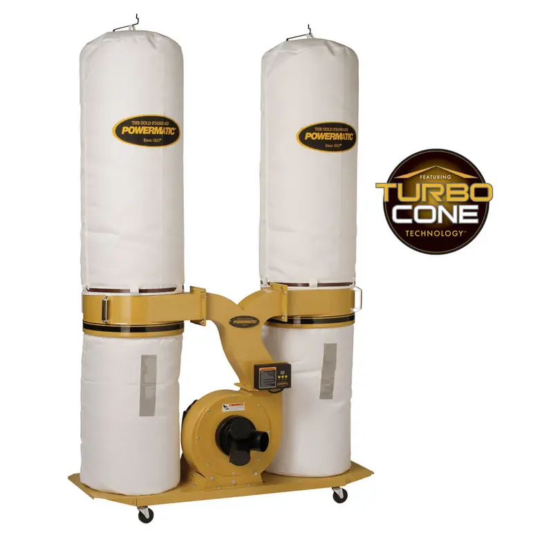 Powermatic Pm1900tx-Bk Dust Collector W/ Bag Filter Kit 3Hp 3Ph - 1792073K 1