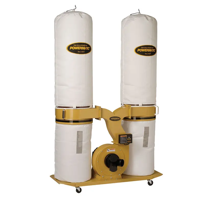 Powermatic Pm1900tx-Bk1 3-Hp 230V Dust Collector W/ Bag Filter Kit 1