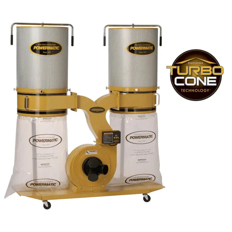 Powermatic Pm1900tx-Ck1 Dust Collector W/ Canister Kit 3Hp 1Ph - 1792072K 1