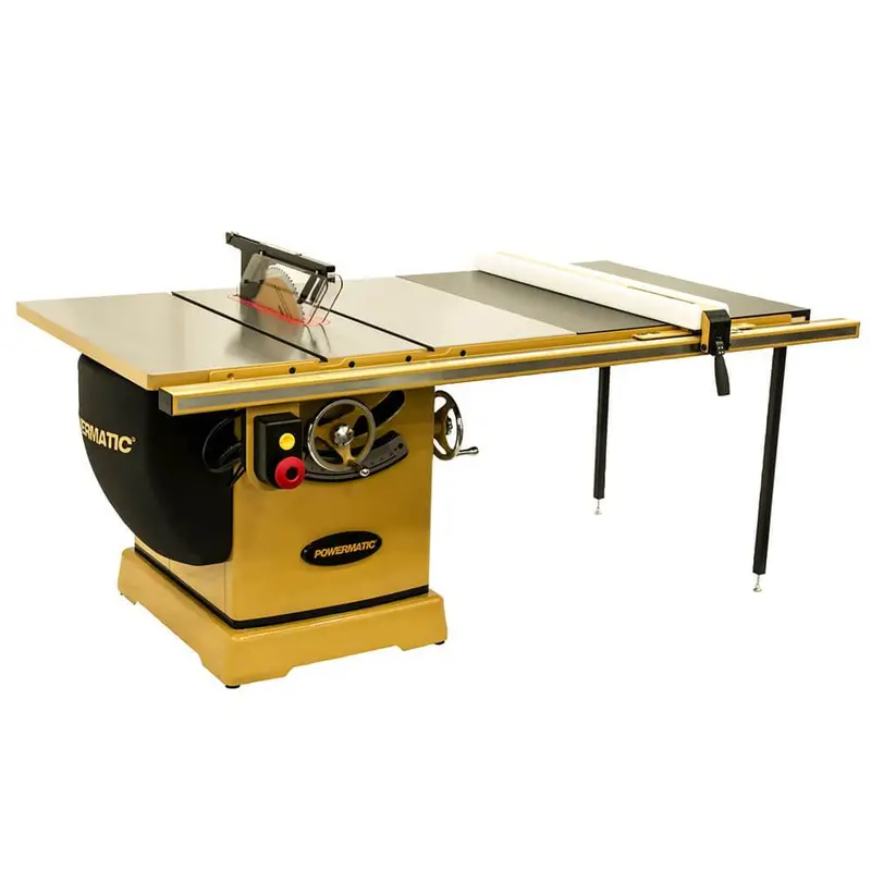 Powermatic Pm375350k 230/460V 50-Inch 7.5 Hp 3-Phase Rip Table Saw W/ Accu-Fence 1