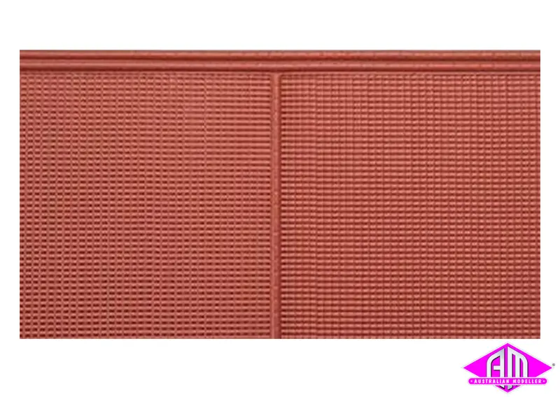 Ps-122 - Spanish Tile Sheet - 1:100 (Ho Scale) 1