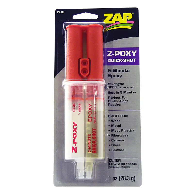 Pt36 - Zap Z-Poxy 5 Minute Epoxy (28.3G) 1