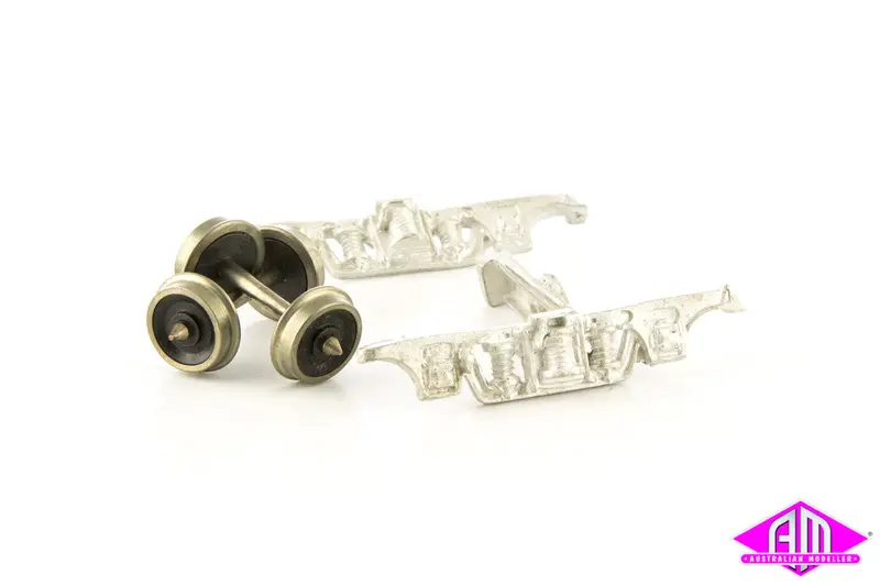 Qr Lander Bogies 1 Pair 16.5Mm Gauge 1