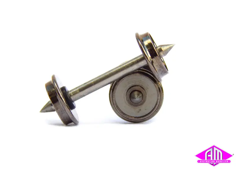 Qrb080ho - Wheelsets (16.5Mm Gauge) 7.6Mm (2'2") 12Pc (Ho Scale) 1