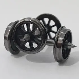 Qrb084ho - 9.6Mm Spoked Wheelsets (Ho Scale) 1