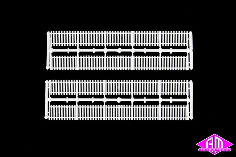 Rat-421 Gwr Station Fencing (White) 1