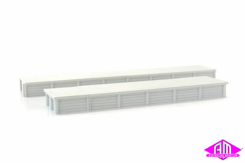 Rc1002fre Nswr Timber Platform - 3 X Straight Extensions & 2 X Square Ends 1
