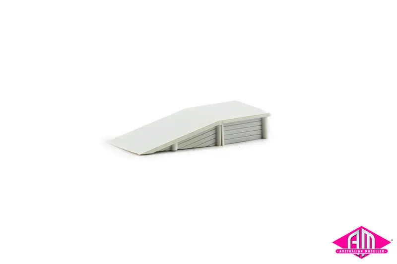 Rc1002sr - Nswgr Station Timber Platform - 1 Ramp/ 1 Square End (Ho Scale) 1