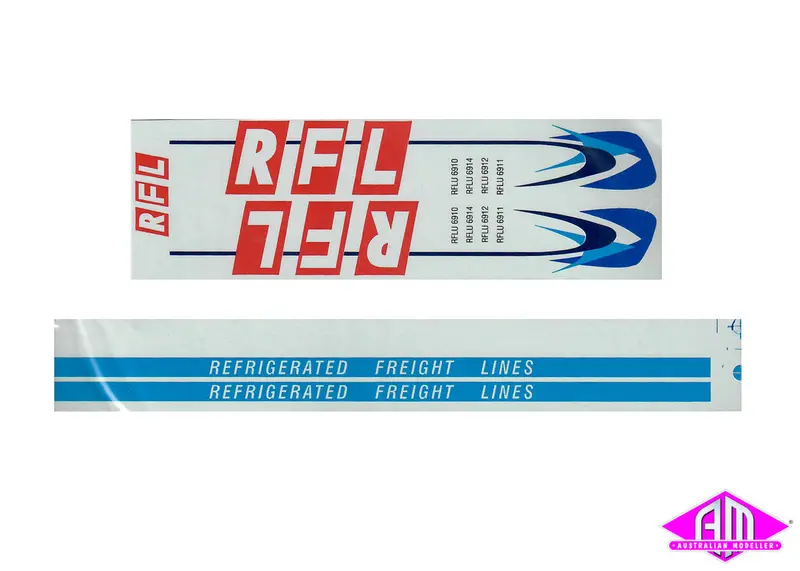 Refrigerated Freight Lines -2 Large Decal Lcd-19 1
