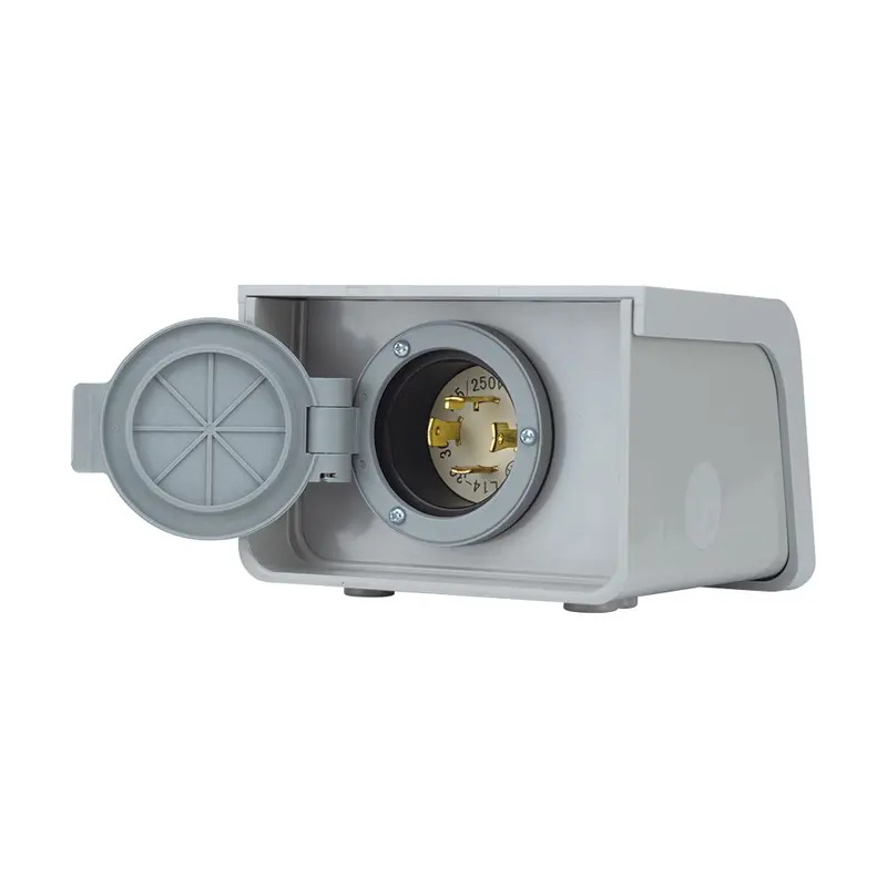 Reliance Pbn30 30 Amp Nema Non-Metallic Power Inlet Box W/ L1430 Configuration 1