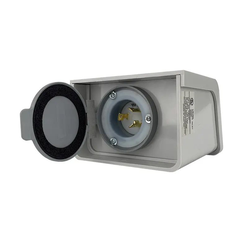 Reliance Pbn31 30 Amp Pbn-Series Power Inlet Box W/Pop-Fast 3/4" Knockout Design 1