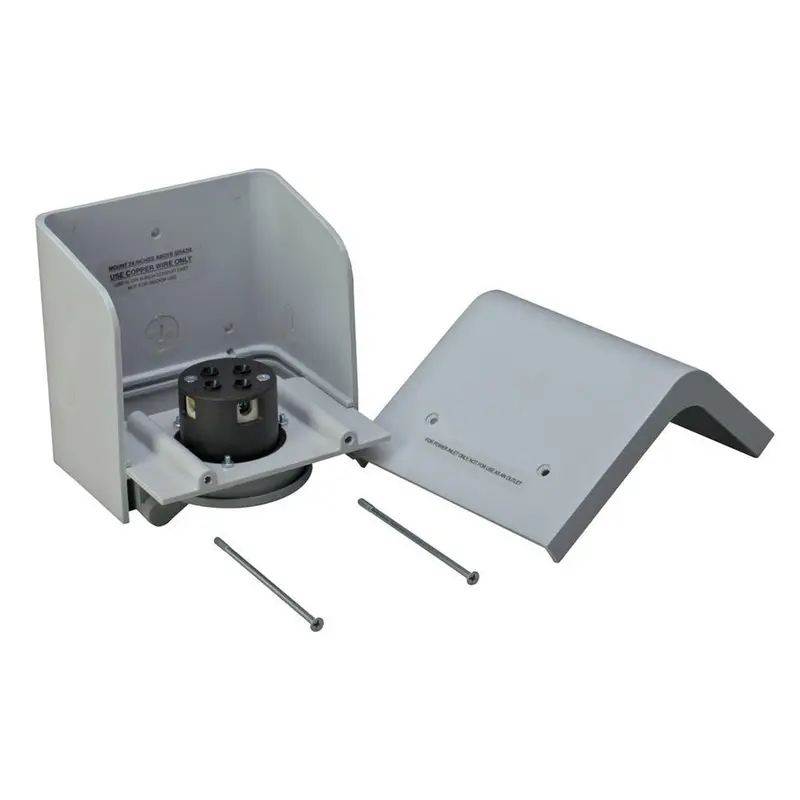 Reliance Pbn50 50-Amp 12,500-Watt Non-Metallic Power Inlet Box 2