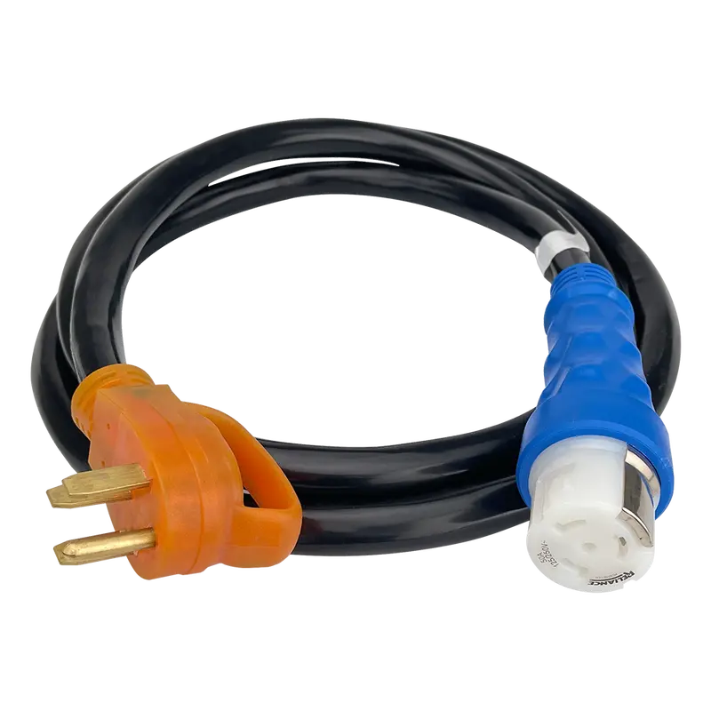 Reliance Pc5020-14M 14-50P 20 Foot 6 Gauge Black Molded Power Cord 1