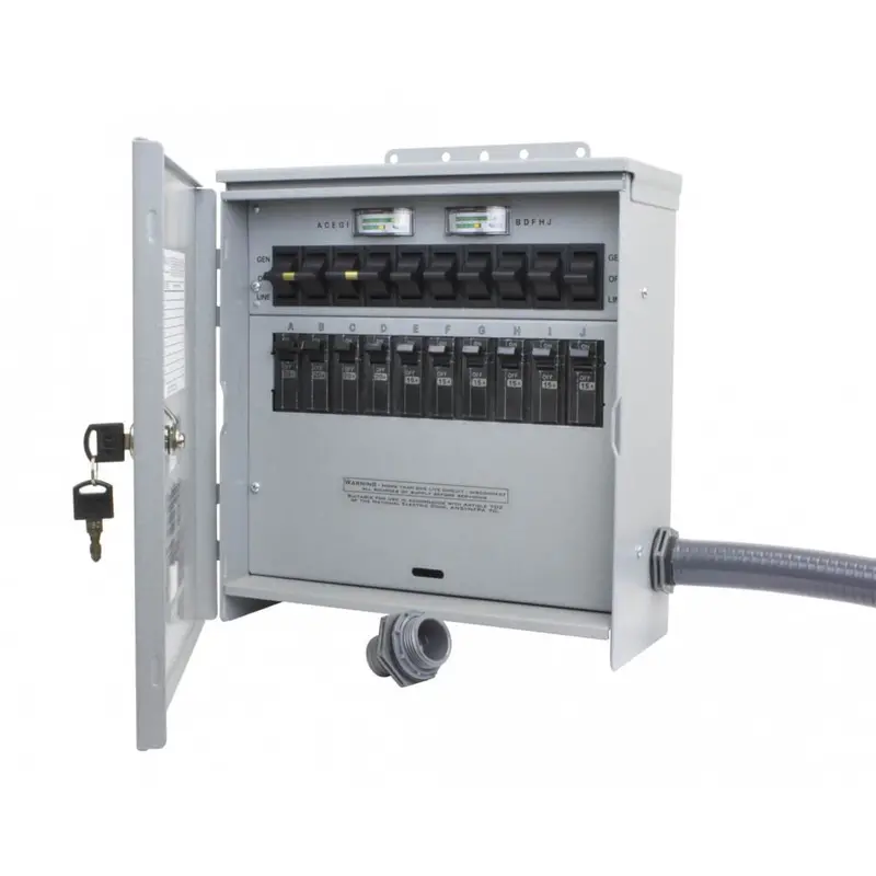 Reliance R310a 120/240-Volt 30-Amp 10-Circuit Pro/Tran Outdoor Transfer Switch 1