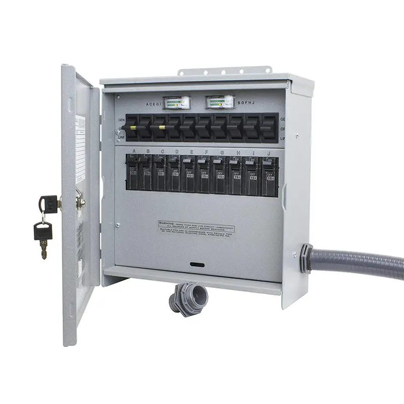 Reliance R510a 120/240V 50 Amp 10 Circuit Pro/Tran-2 Outdoor Transfer Switch 1