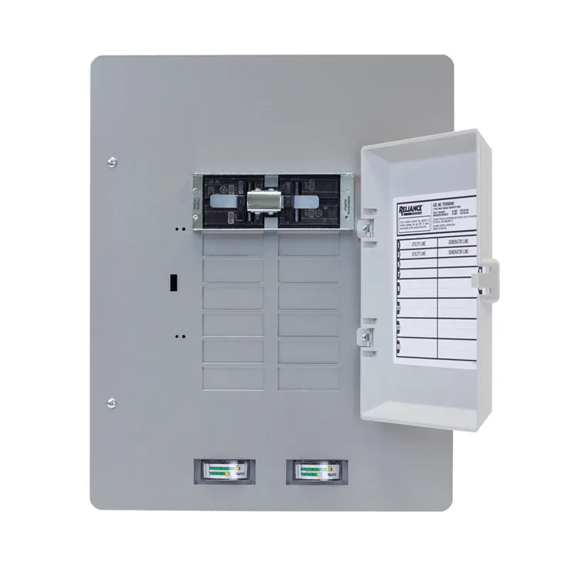 Reliance Trk1006c Indoor Manual Transfer Panel W/ Meters 30A - 60A Utility 1
