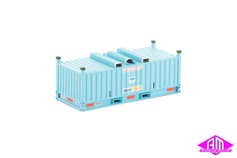 Rh/Rv Container Pacific National Blue Twin Pack Con-47 1
