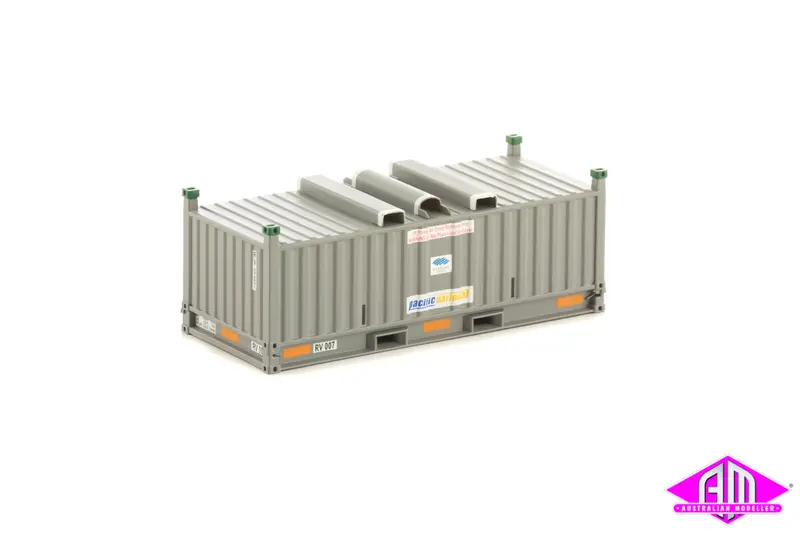 Rh/Rv Container Pacific National Grey Twin Pack Con-45 1