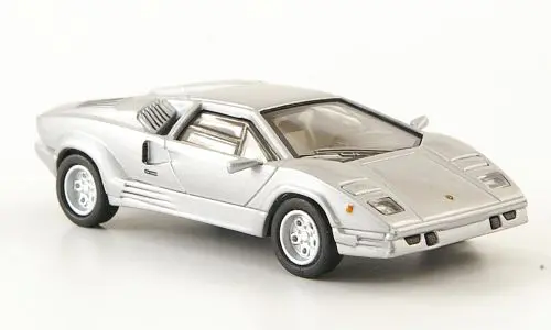 Rik38341 - Lamborghini Countach 25Th Anniversary - Silver (Ho Scale) 1