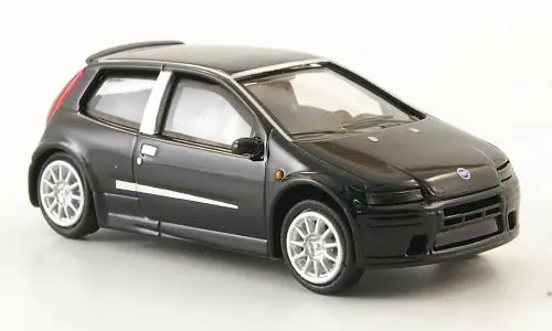 Rik38429 - Fiat Punto - Black (Ho Scale) 1