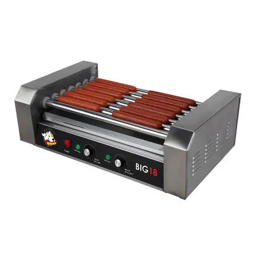 Roller Dog Rdb18ss Commercial Style 18 Hot Dog 7 Roller Grill Cooker Machine 1