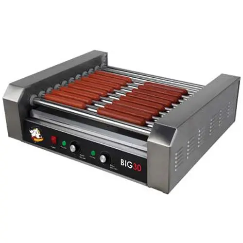 Roller Dog Rdb30ss Commercial Style 30 Hot Dog Roller Grill Cooker Machine 1
