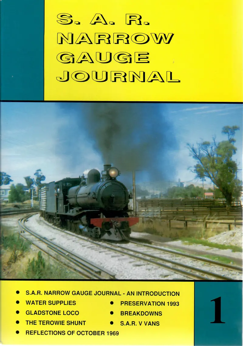 Rp-0102 - S.A.R. Narrow Gauge Journal - No. 1 1