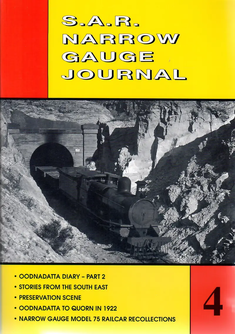 Rp-0122 - S.A.R. Narrow Gauge Journal No.4 1