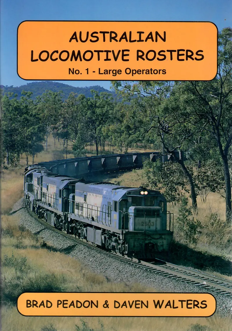 Rp-0142 - Australian Locomotive Rosters No.1 - Large Operators 1