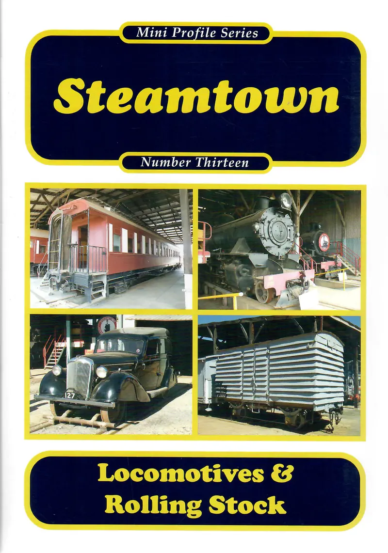 Rp-0204 - Mini Profile Series No. 13 - Steamtown - Locomotives & Rolling Stock 1