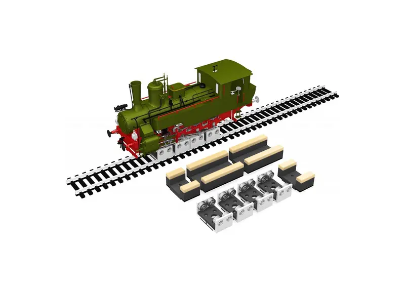Rr-O-04 Rollers & Drive Wheel Cleaners O Scale (4 Rollers) 1
