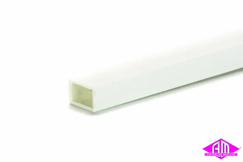 Rtfs-12 - Styrene - Rectangular Tube - 3/8" 1