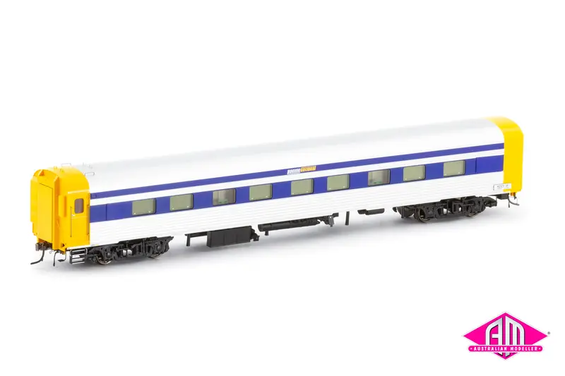 Rzey Crew Car, Pacific National Blue/Yellow (2007-Present) Single Car Spc-13 (Ho Scale) 1