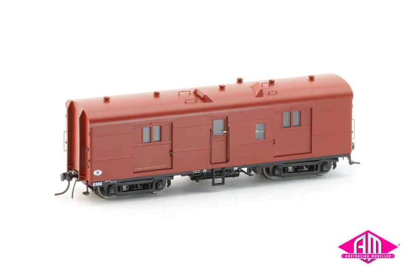 Sar 8300 Brake Van 8308 1970S Regal Red (8300 006) 1