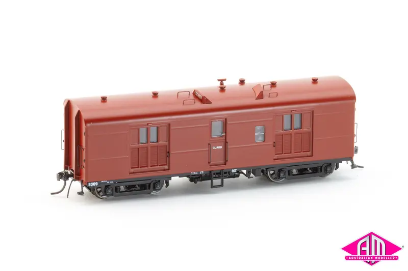 Sar 8300 Brake Van 8309 1960S Regal Red (8300 004) 1