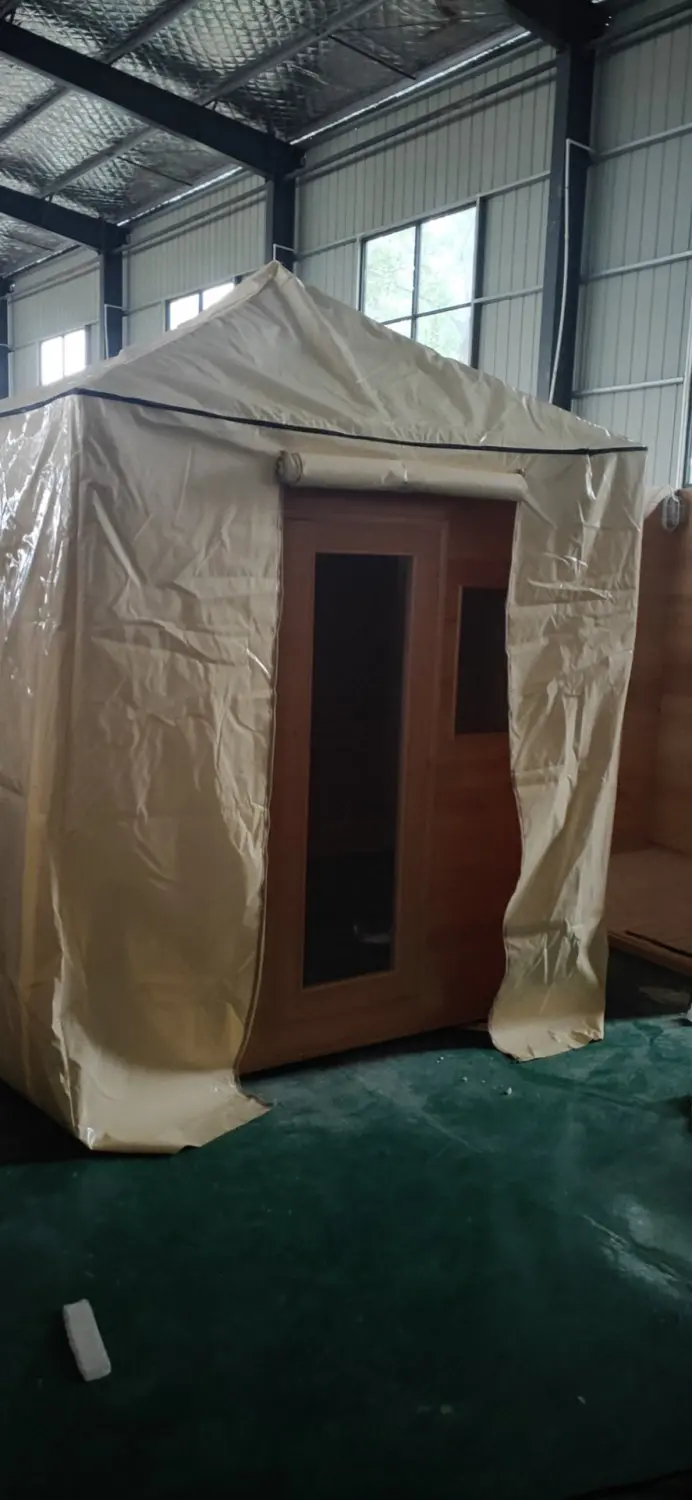 Sauna Canvas Cover For 3 Person Canadian Outdoor Sauna Spa 1