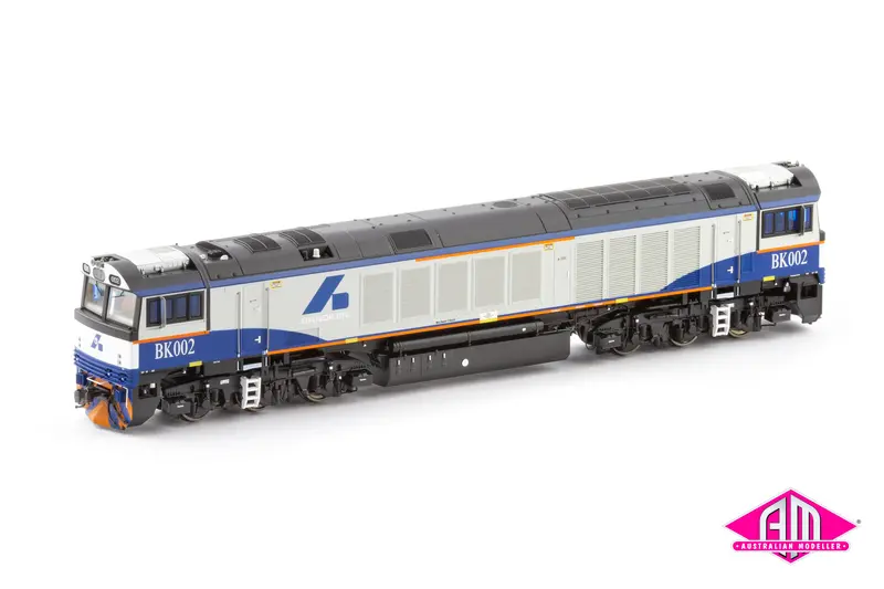 Sda1 Class Locomotive Bk002 Bradken, Blue/White (Sda1-2) Ho Scale 1