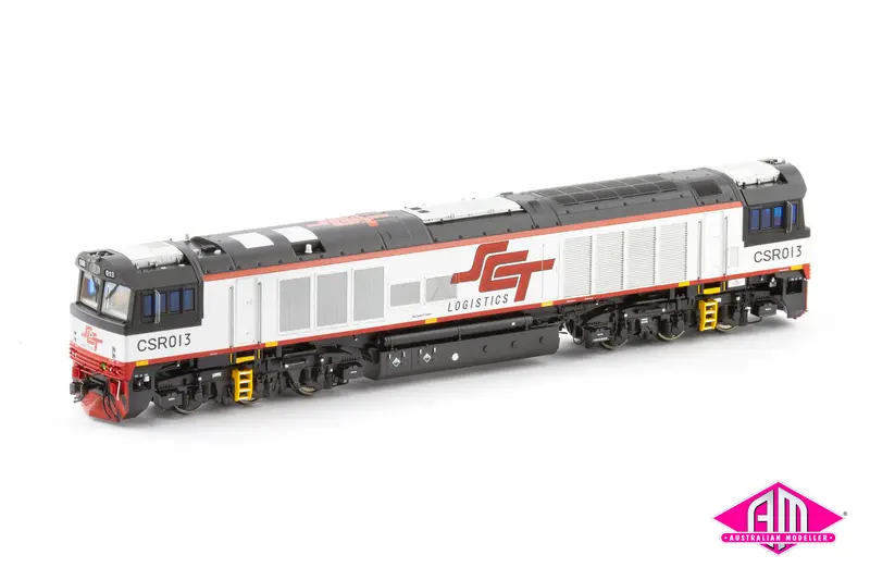 Sda1 Class Locomotive Csr013 Sct - V3 Red/Silver/Black (Sda1-9) Ho Scale 1