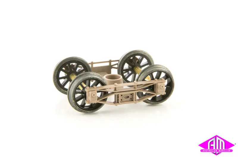Se-B11 - Vr Swing Motion Diamond Frame Freight Bogies - Spoked Wheels (Ho Scale) 1