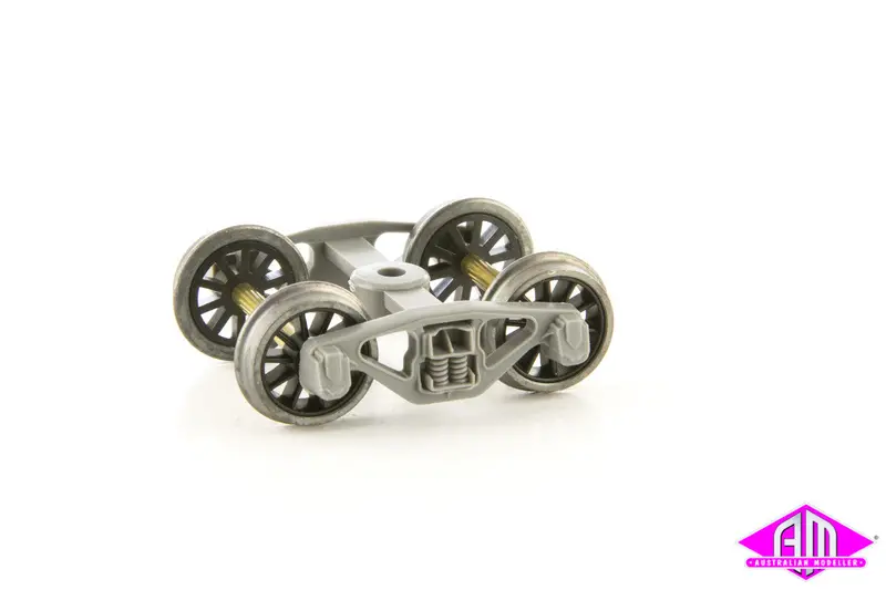 Se-B1s - 40 Ton Cast Steel Square Lid - Spoked Wheels (Ho Scale) 1