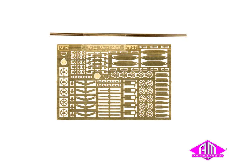 Se-E7 - Handbrake For 5 Passenger Cars (Ho Scale) 1