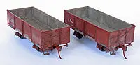Se-R28 - Riveted Iz/Ry Dual Combination Kit For 2 Wagons (Ho Scale) 1