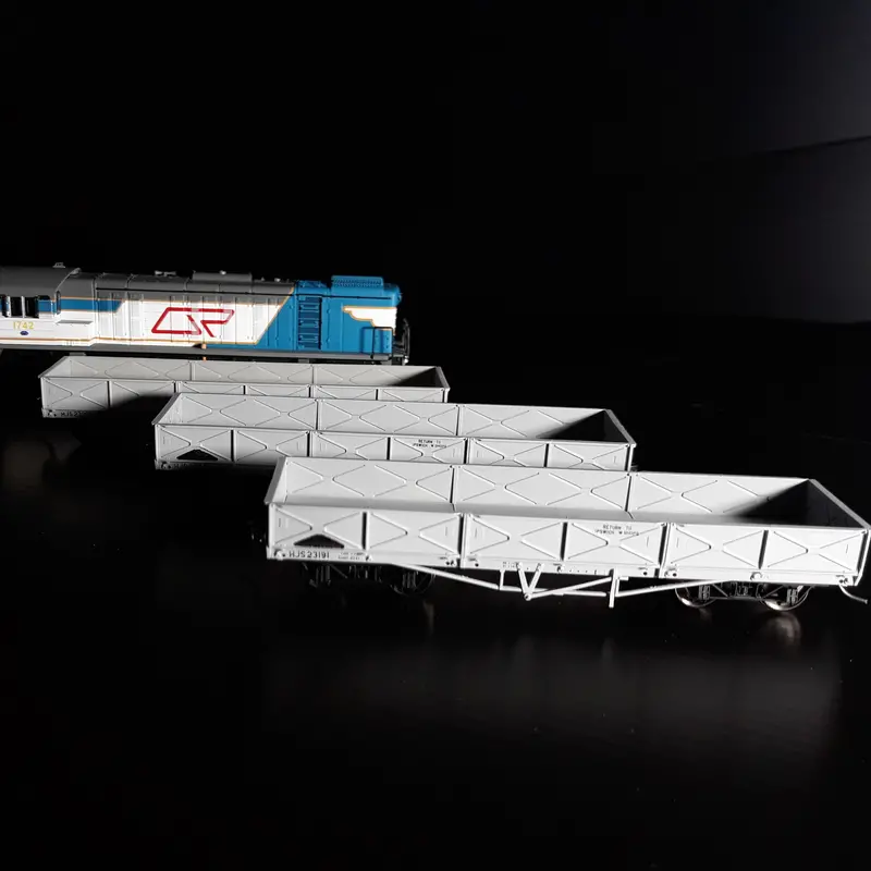 Set06ho - Queensland Rail Locomotive Starter Set With 3 Open Wagons (Ho Scale) 1