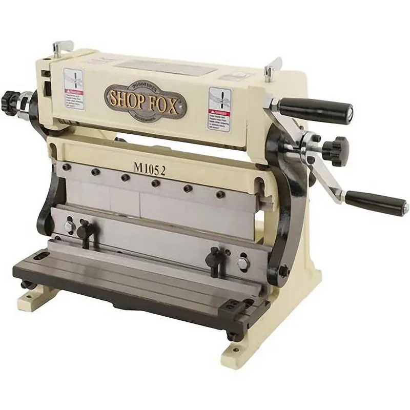 Shop Fox M1052 12" 3 In 1 Sheet Metal Machine 22 Gauge Maximum Capacity 1