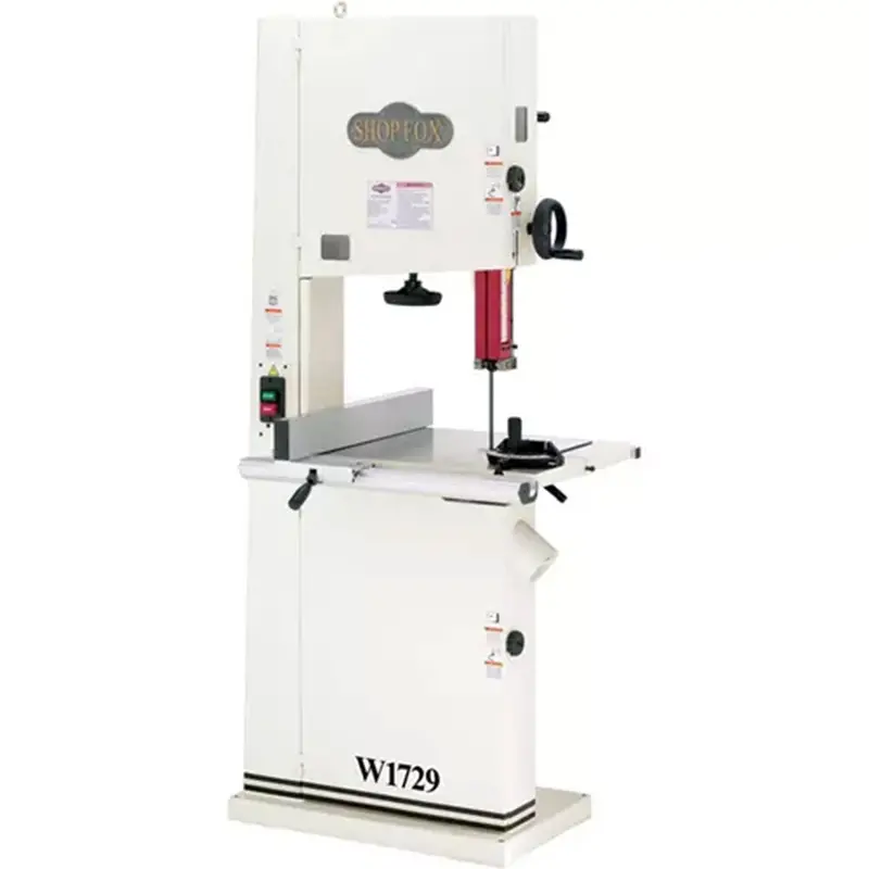 Shop Fox W1729 19" 2 Hp Single Phase Heavy Duty Bandsaw W/ Cast Iron Wheels 1