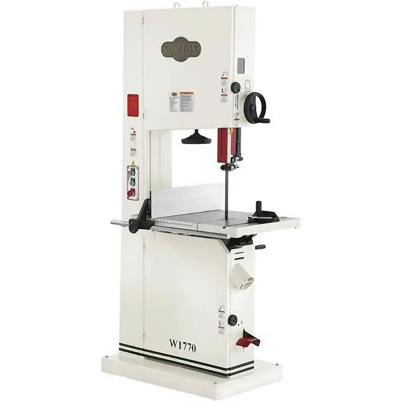 Shop Fox W1770 5 H.P. 21" Bandsaw With Micro-Adjusting Rack & Pinion Table Tilt 1
