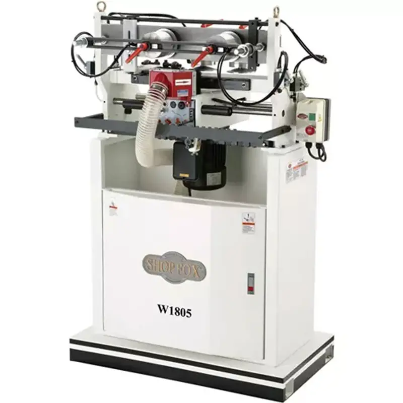 Shop Fox W1805 16-1/2" Ergonomic Dovetail Machine W/ Pneumatic Clamps 1
